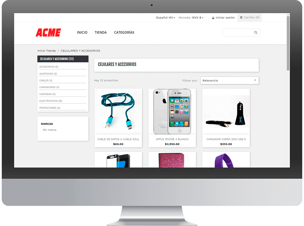 Ejemplo - Celulares y Accesorios