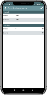 Cambio de Empresa