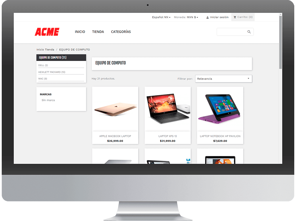 Ejemplo - Equipos de Cómputo (1)