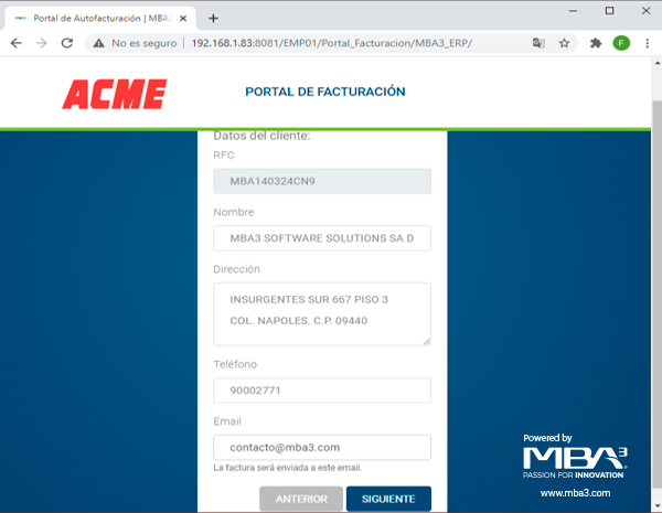 Datos del Cliente (2)