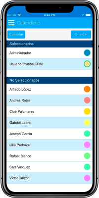 Calendario Usuarios
