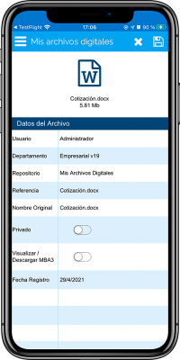 Archivo en Word