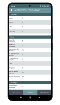Detalles del Producto