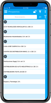CRM Prospectos
