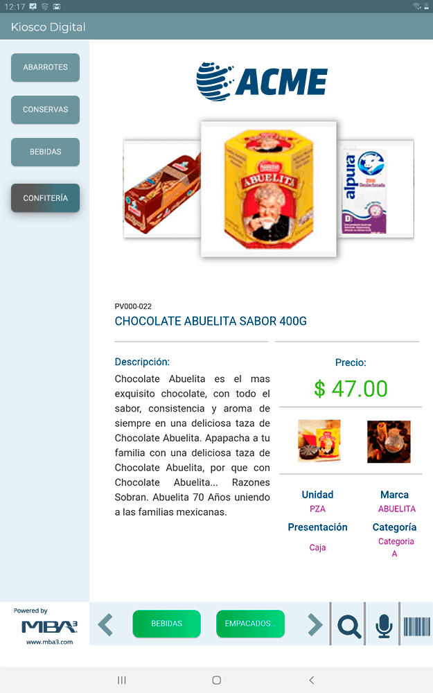 Ejemplo - Supermercado (2)