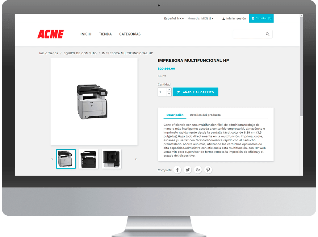 Producto Impresora