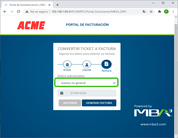 Datos de Factura (3)