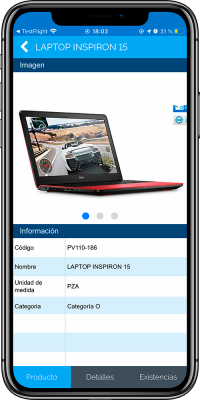 Consulta de Producto