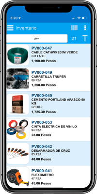 Consulta de Inventario