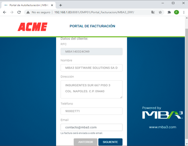 Datos del Cliente (2)