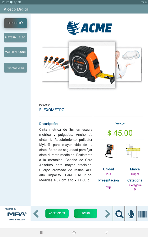 Ejemplo Carrusel - Ferretería (2)
